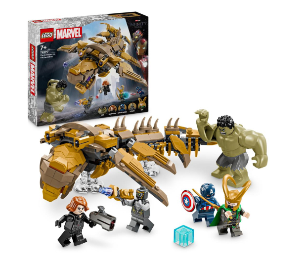 LEGO Marvel 76290 Avengers kontra Lewiatan - 1266182 - zdjęcie 2